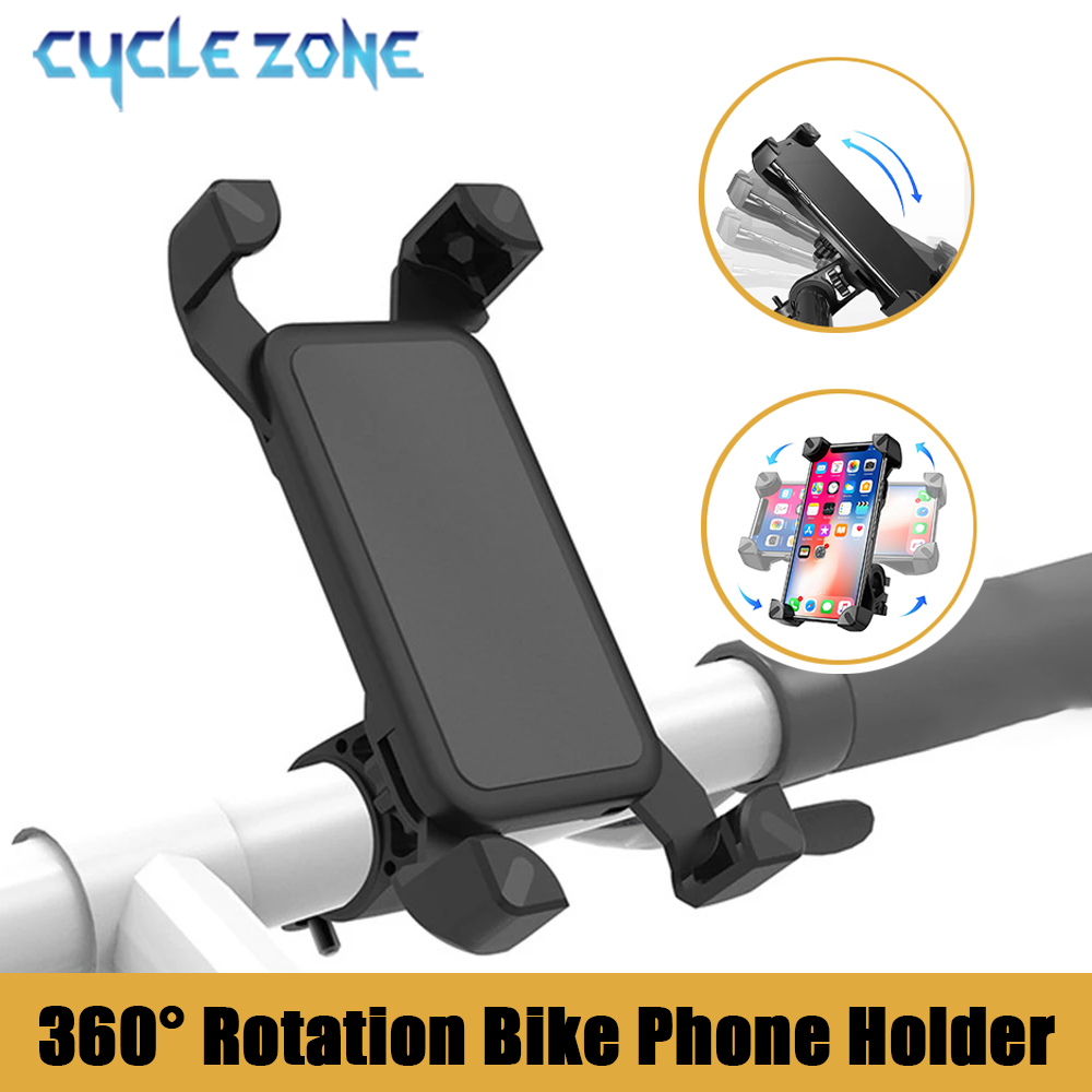 Phone Zone Accessories & Repair - 360 ° Ayarlanabilir Bisiklet Telefon Tutucu