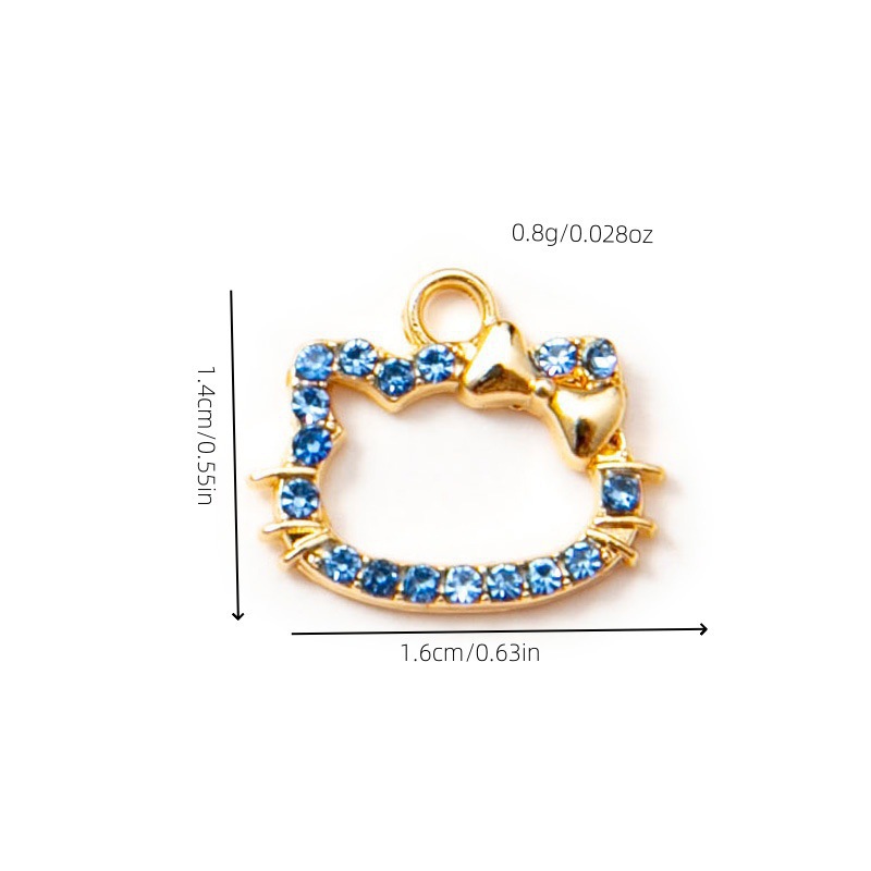 Phone Accessories Wholesale In China - 10 adet Hello Kitty Avatar Çerçeve