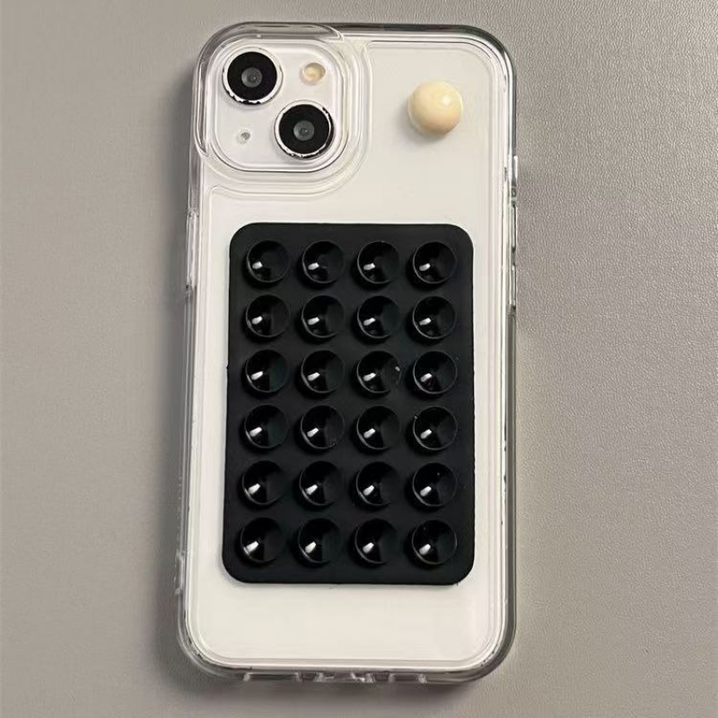 Phone Accessories - Silikon Vakumlu Telefon Tutucu Kaymaz Yapışkan