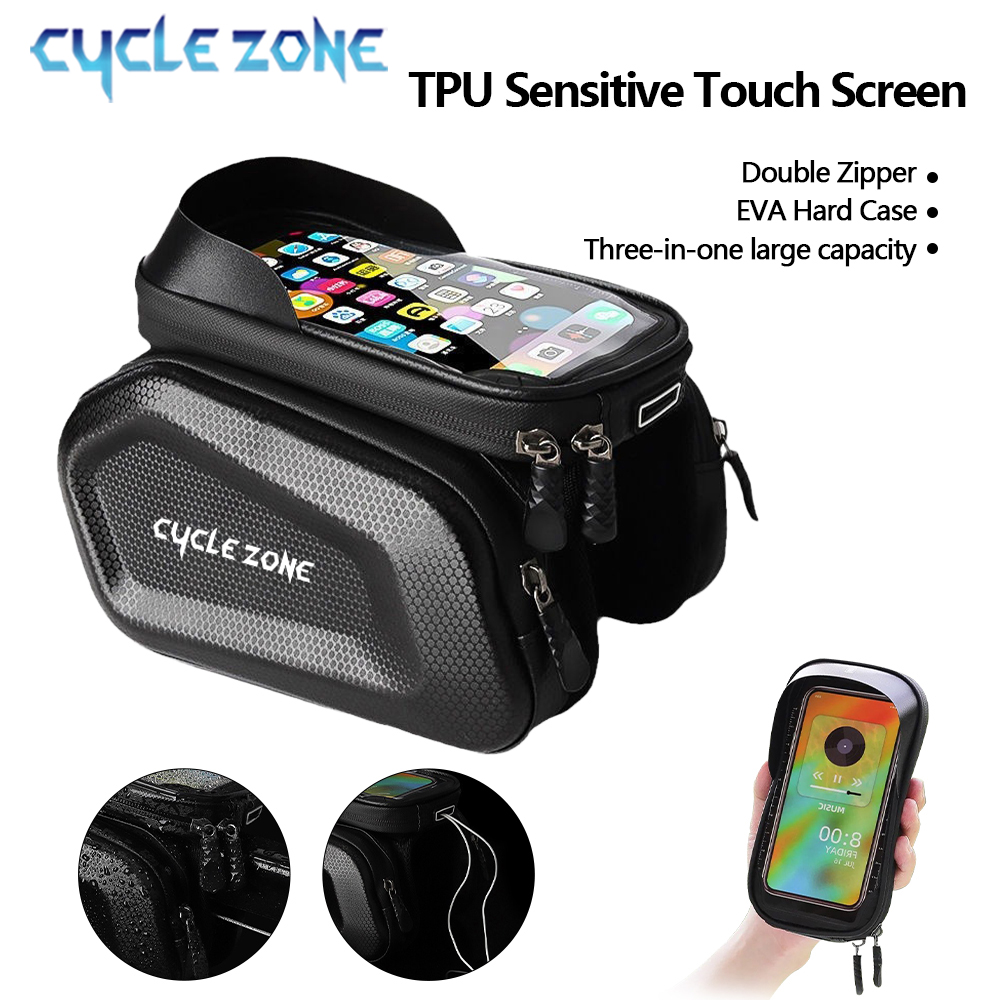 Phone Zone Accessories & Repair - Bisiklet Telefonu Çantası Bisiklet Üst Ön
