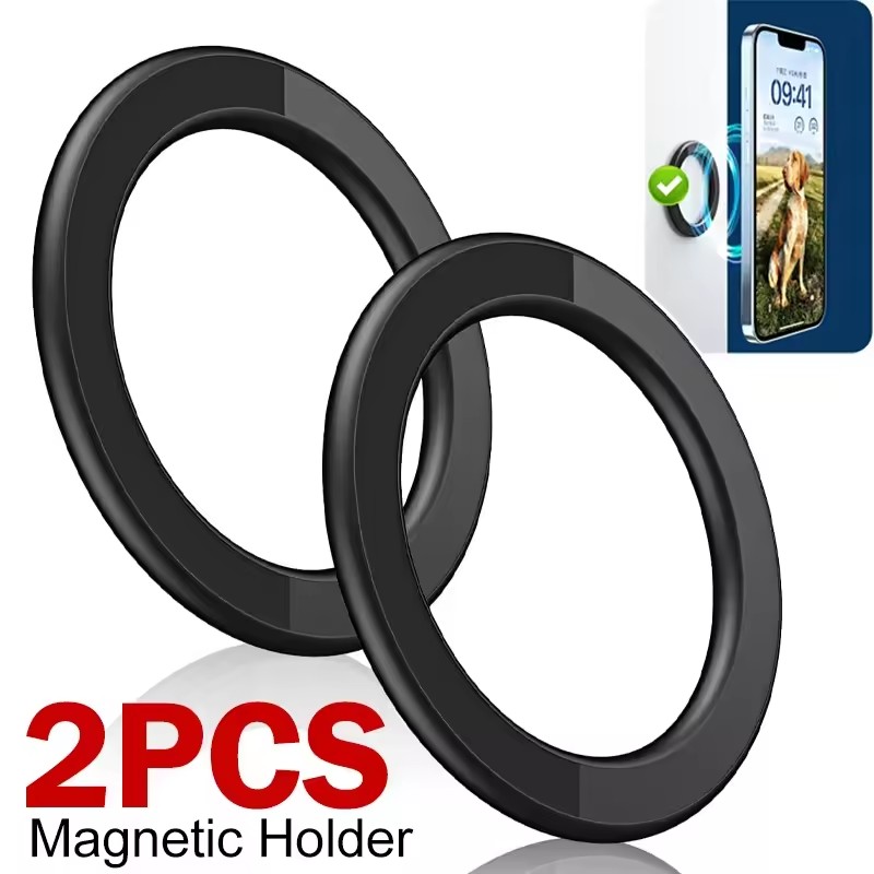 Phone Accessories - MagSafe Manyetik Halka Tutucu Yapışkanlı Güçlü