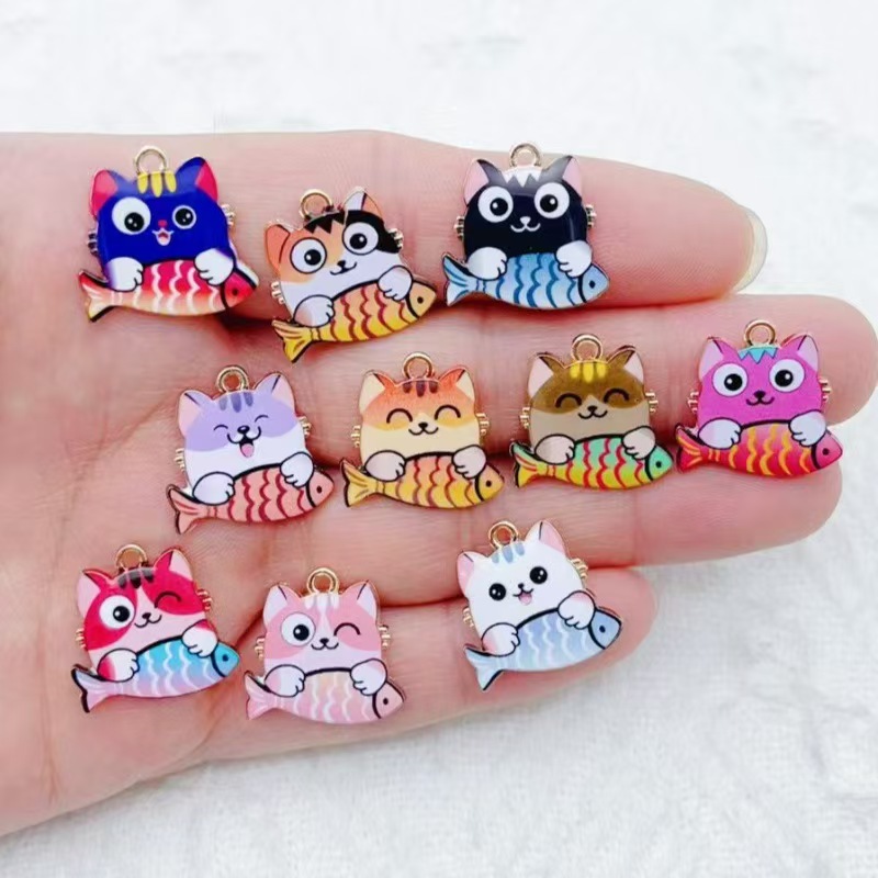 Phone Accessories - 10 adet sınır ötesi karikatür sevimli