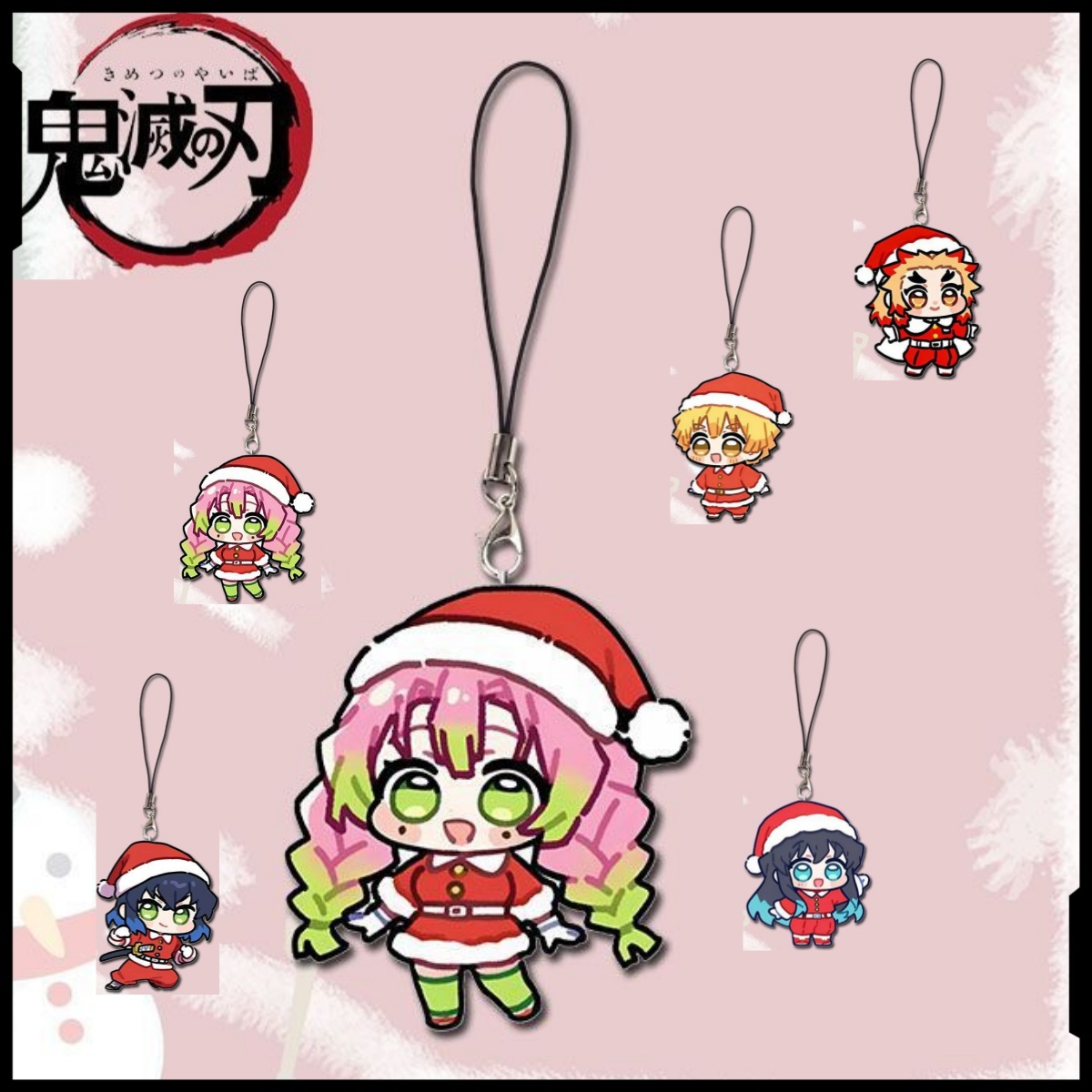 Phone Accessories Wholesale In China - Demon Slayer cep telefonu zinciri animasyon