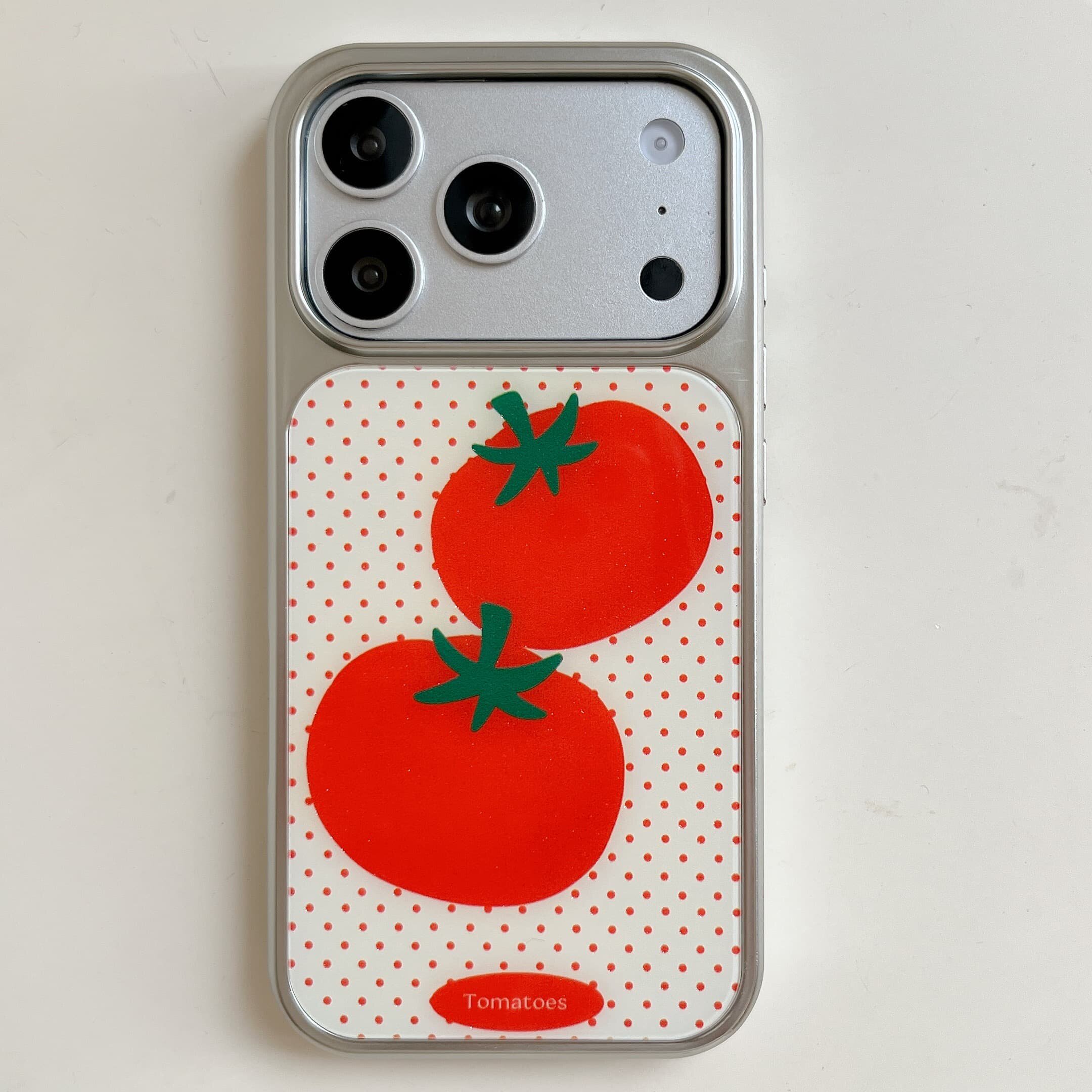 Phone Accessories Red - Tatlı, Havalı, Sade ve Sevimli Domates