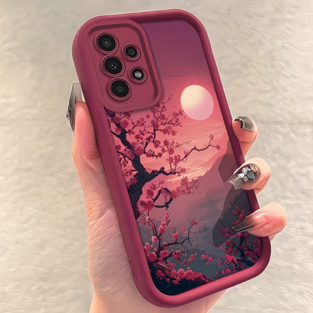 Gün Batımı Dağ Zirvesi Düşmeye - Phone Accessories Red incelemesi ve fiyatı