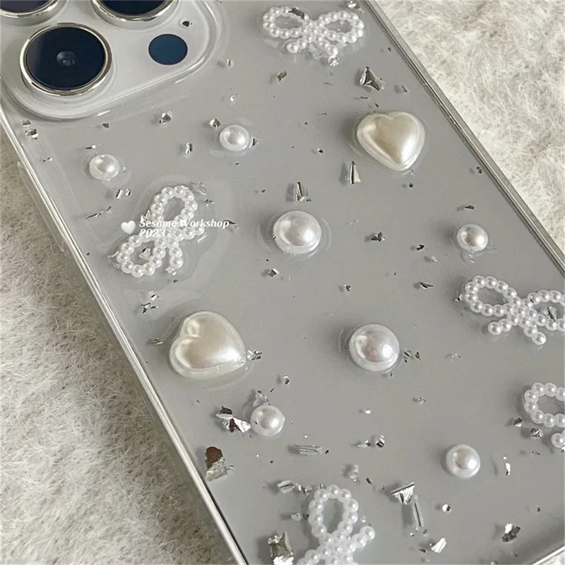 3D İncili Fiyonklu Gümüş Folyo - Phone Accessories Wholesale In China incelemesi ve fiyatı