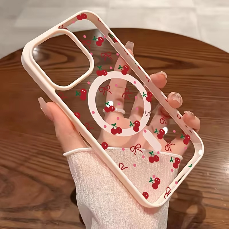 Kırmızı Kiraz Baskılı Manyetik - Phone Accessories Red incelemesi ve fiyatı