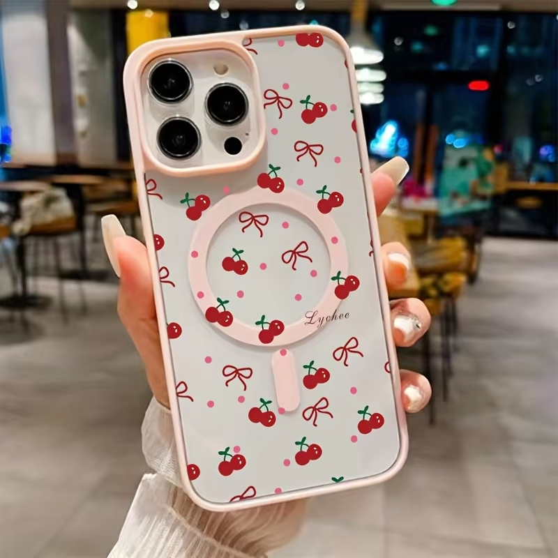 Kırmızı Kiraz Baskılı Manyetik - Phone Accessories Red incelemesi ve fiyatı
