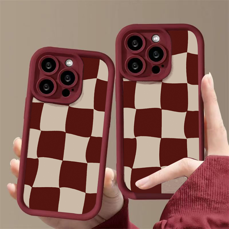 Şarap Kırmızısı Deforme Izgara - Phone Accessories Red incelemesi ve fiyatı