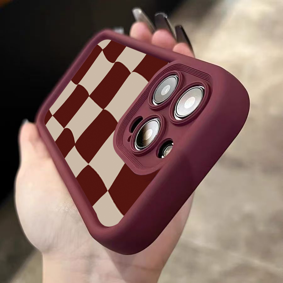 Şarap Kırmızısı Deforme Izgara - Phone Accessories Red incelemesi ve fiyatı