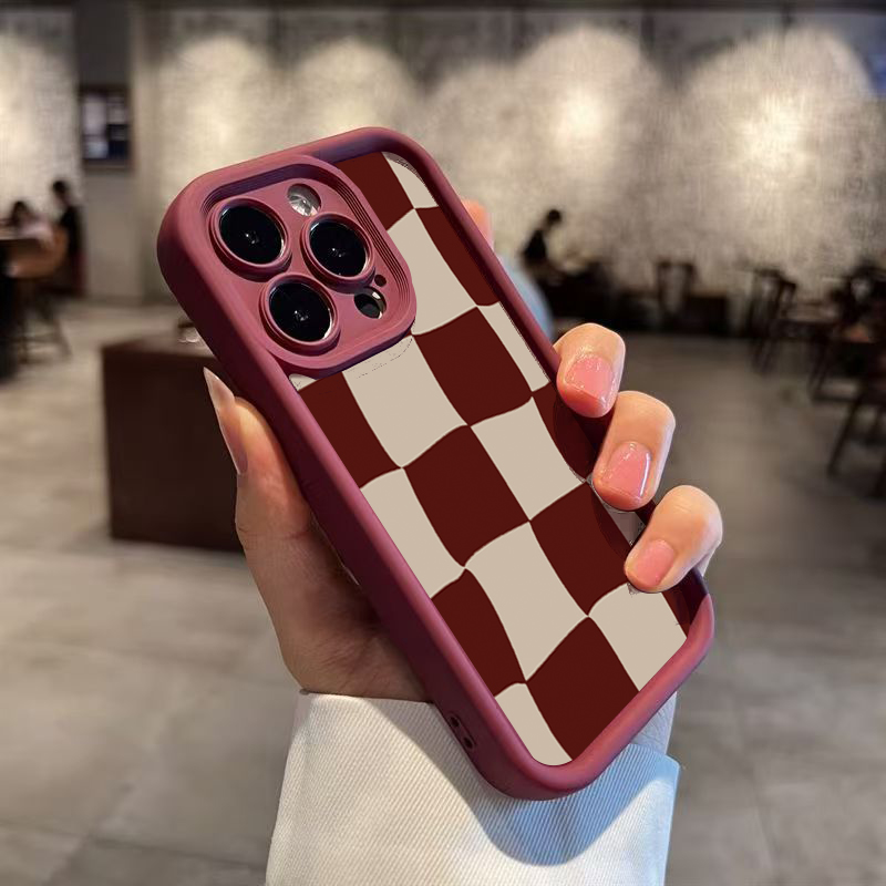 Şarap Kırmızısı Deforme Izgara - Phone Accessories Red incelemesi ve fiyatı