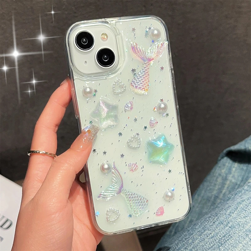 Moda 3D Lazer Balık Kuyruğu Ka - Phone Accessories Wholesale In China incelemesi ve fiyatı