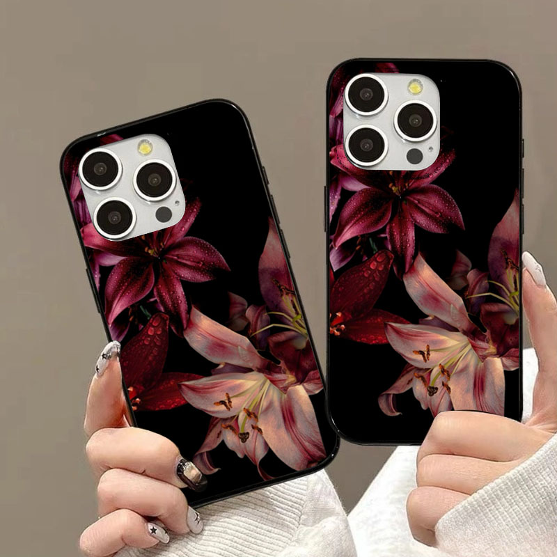 Şık Kırmızı Zambak Çiçekli Tel - Phone Accessories Red incelemesi ve fiyatı