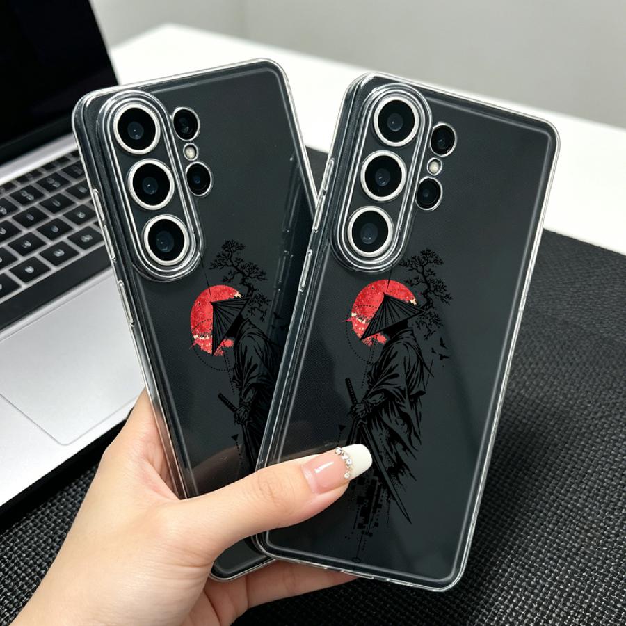 Kırmızı Güneş Baskılı Samuray  - Phone Accessories Red incelemesi ve fiyatı