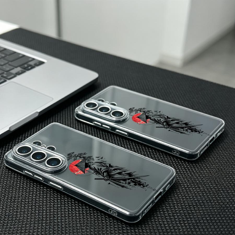 Kırmızı Güneş Baskılı Samuray  - Phone Accessories Red incelemesi ve fiyatı
