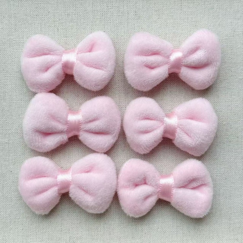 10 adet Pembe Peluş Yay Kumaş  - Phone Accessories Wholesale In China incelemesi ve fiyatı