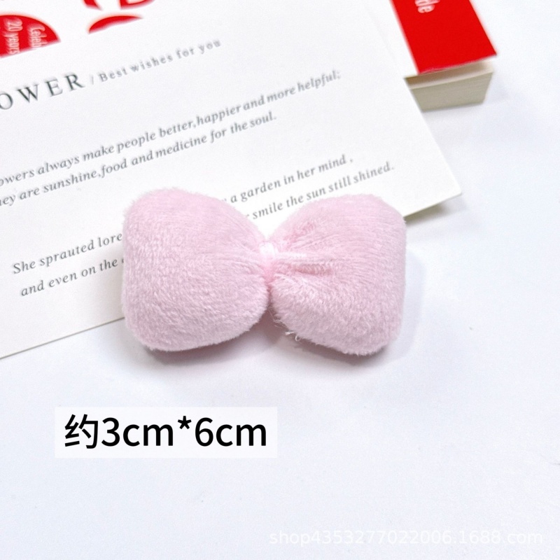 10 adet Pembe Peluş Yay Kumaş  - Phone Accessories Wholesale In China incelemesi ve fiyatı