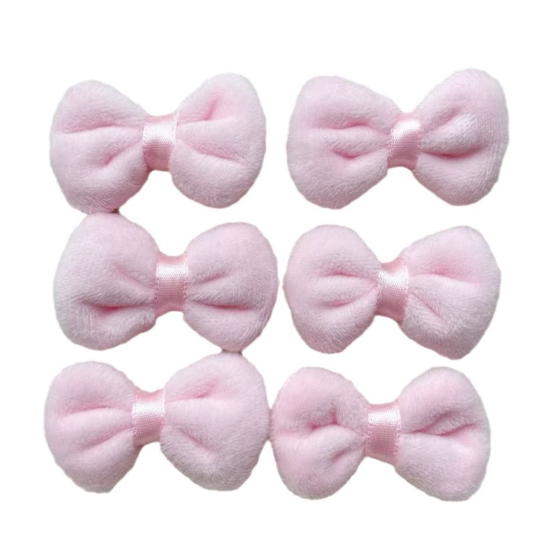 10 adet Pembe Peluş Yay Kumaş  - Phone Accessories Wholesale In China incelemesi ve fiyatı