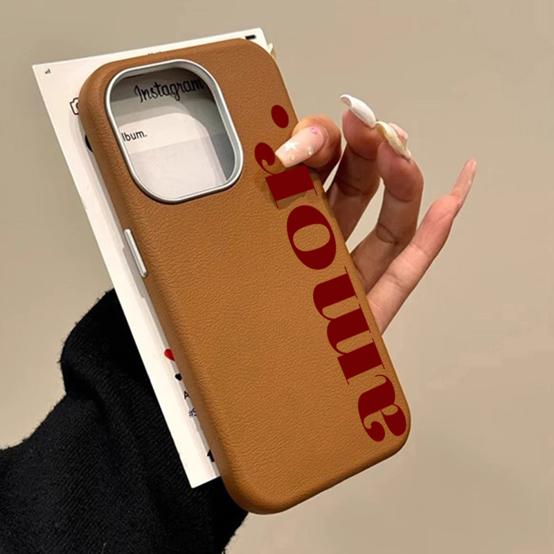 Kırmızı Sanatsal Harfli Lichee - Phone Accessories Red incelemesi ve fiyatı