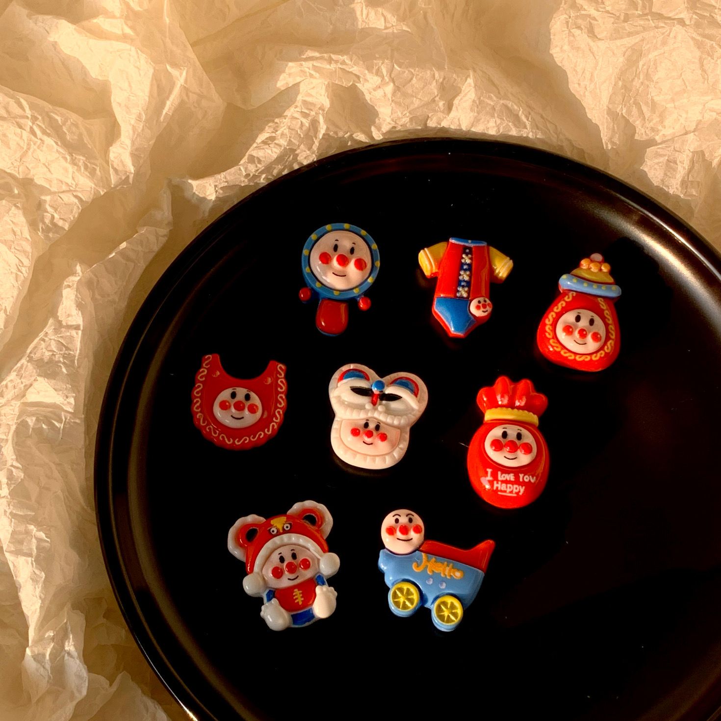Anpanman Dikişsiz Üç Boyutlu E - Phone Accessories Red incelemesi ve fiyatı
