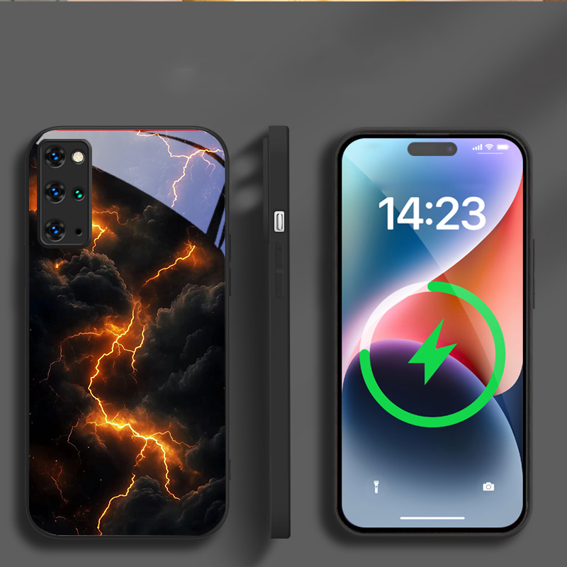 Gizemli Kırmızı Şimşek Desenli - Phone Accessories Red incelemesi ve fiyatı
