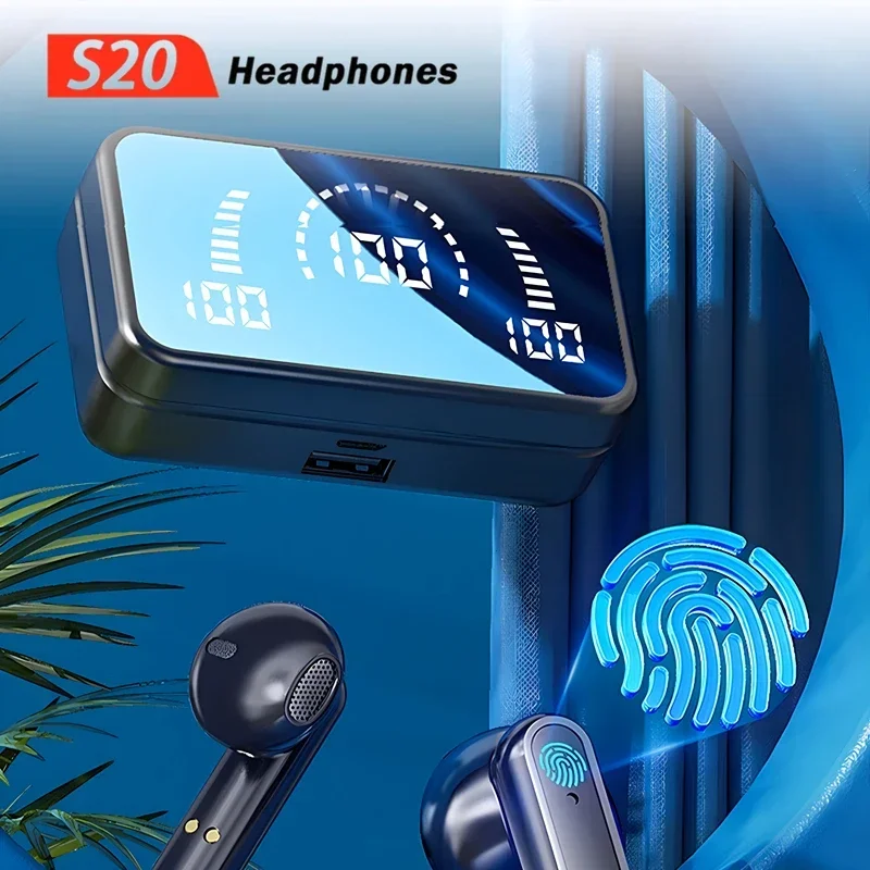 TWS S20 Kulaklıklar Bluetooth  - Phone Accessories Amazon incelemesi ve fiyatı
