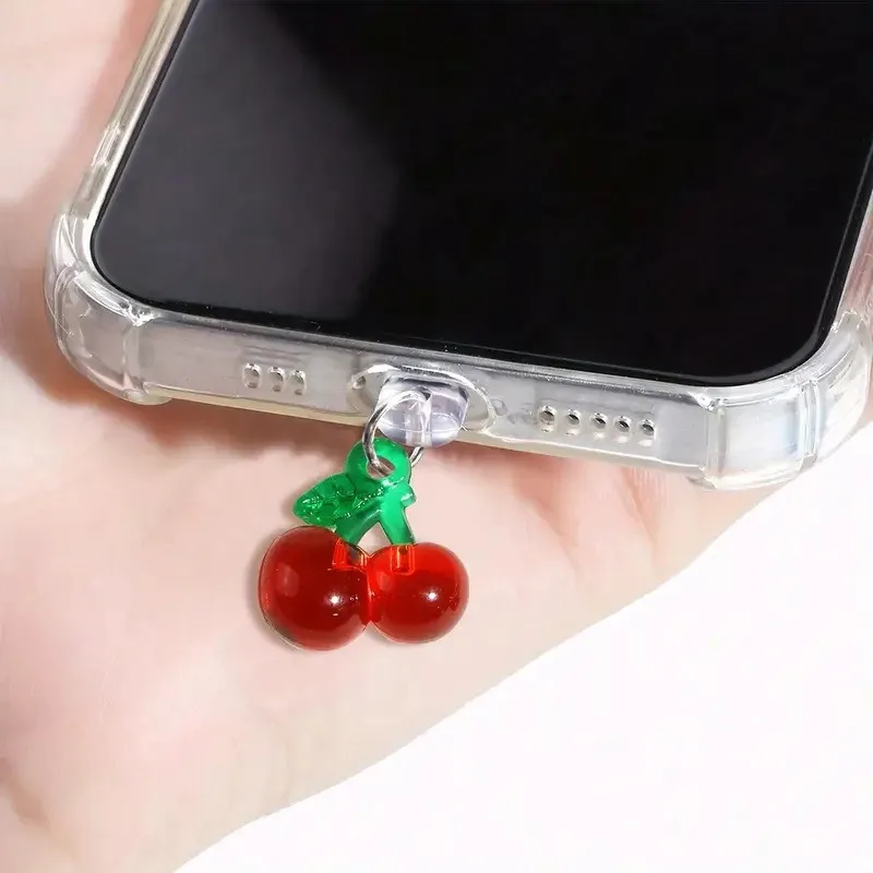 1 adet Kırmızı Kiraz Telefon T - Phone Accessories Red incelemesi ve fiyatı