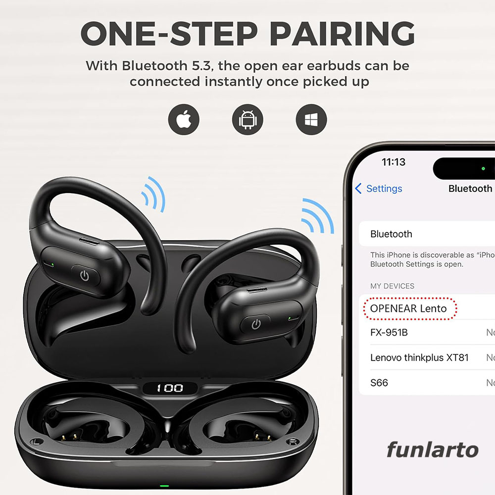 Açık Kulak Kablosuz Koşu Kulak - Phone Accessories Amazon incelemesi ve fiyatı